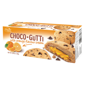 CHOCO GuTTi — Песочное печенье с шоколадом и апельсиновым кремом