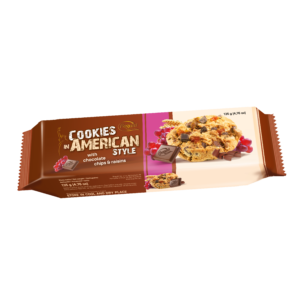 Cookies in American Style — Песочное печенье с шоколадом и изюмом