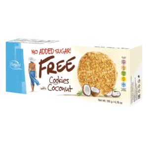 FREE – Biscuits aux flocons de noix de coco sans sucre ajouté