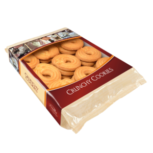 Сливочное песочное печенье