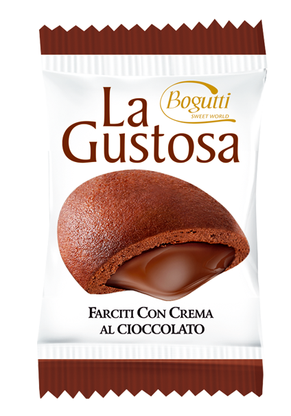 La Gustosa – Biscuit croquant à la crème au chocolat