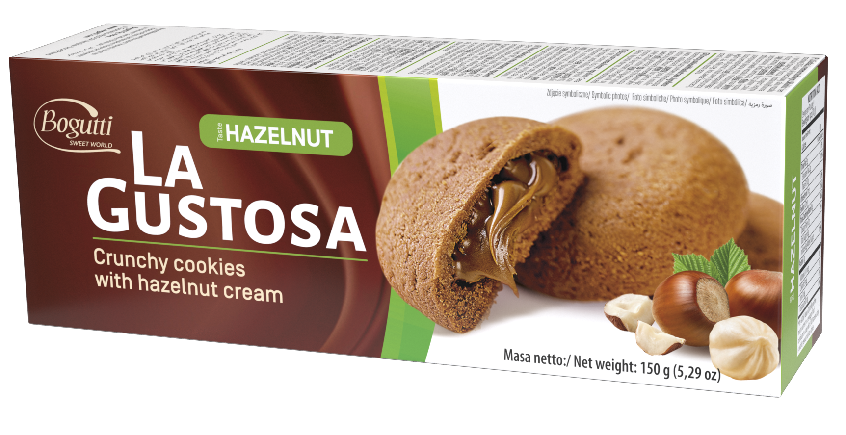 La Gustosa – Crunchy cookies with hazelnut cream