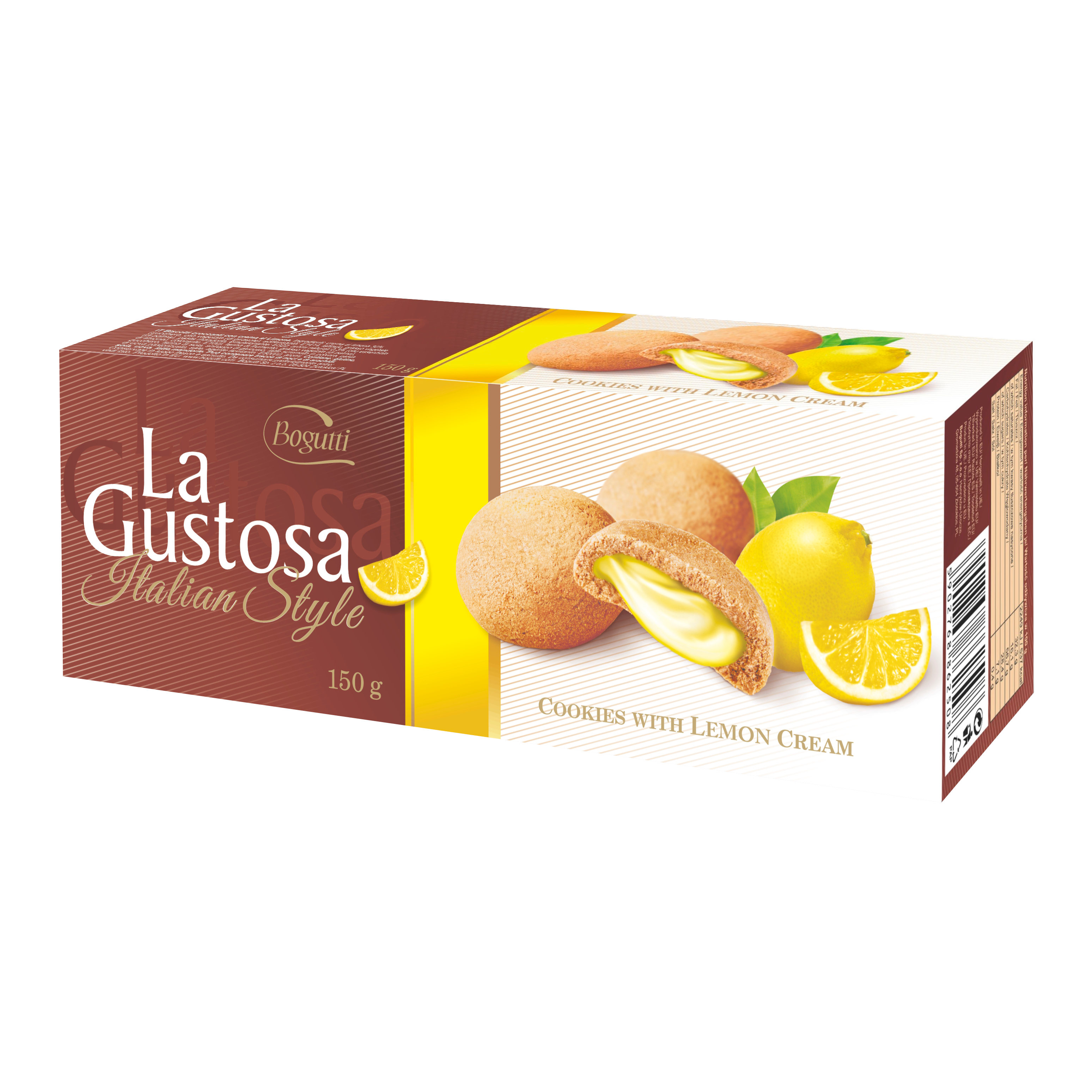 La Gustosa – Crunchy cookies with lemon cream