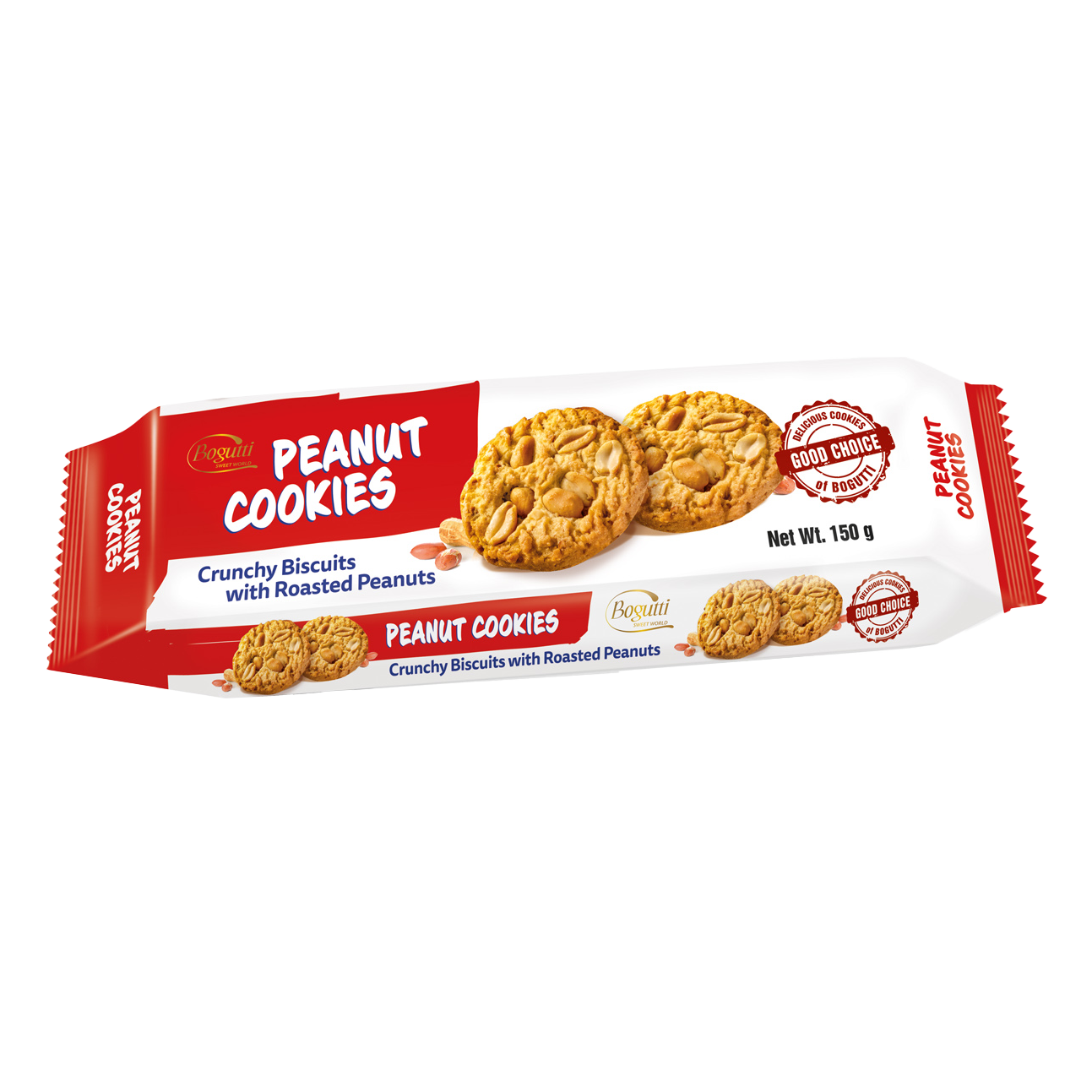 Peanut Cookies – Crunchy cookies with roasted peanuts