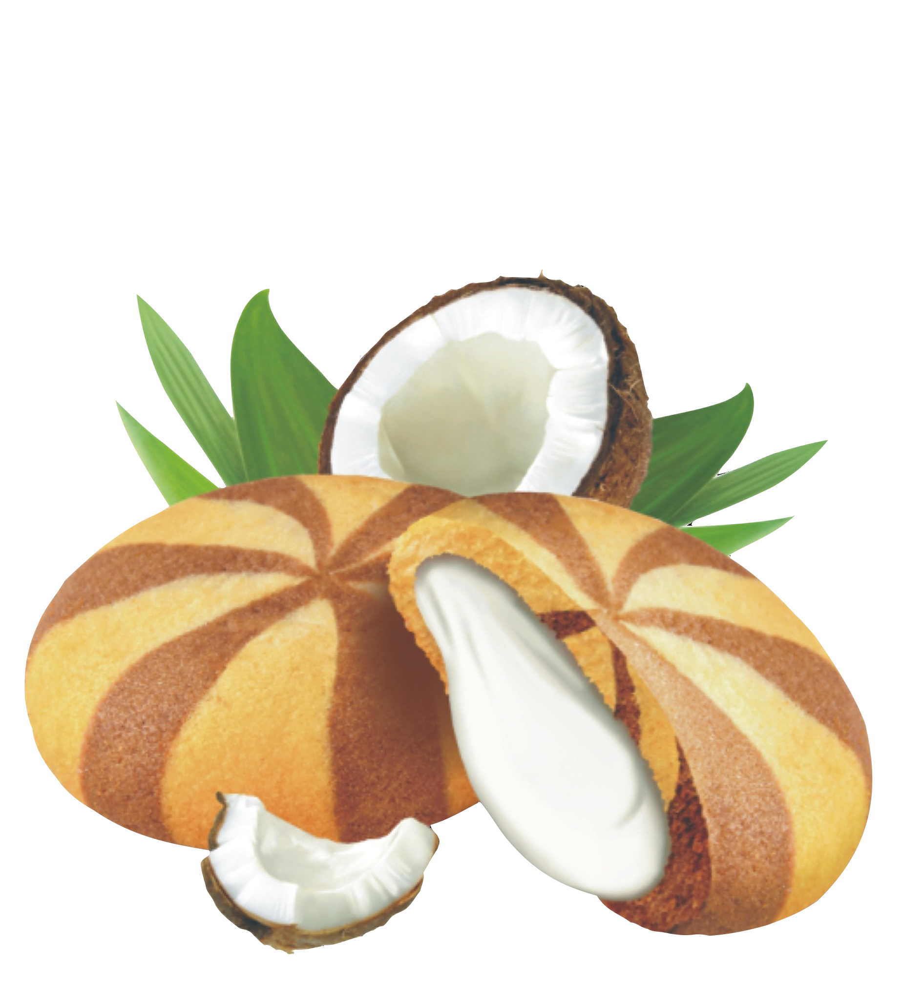 Cocco Tweett – Kruche ciasteczka z kremem o smaku kokosowym