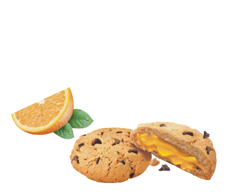 CHOCO GuTTi — Песочное печенье с шоколадом и апельсиновым кремом