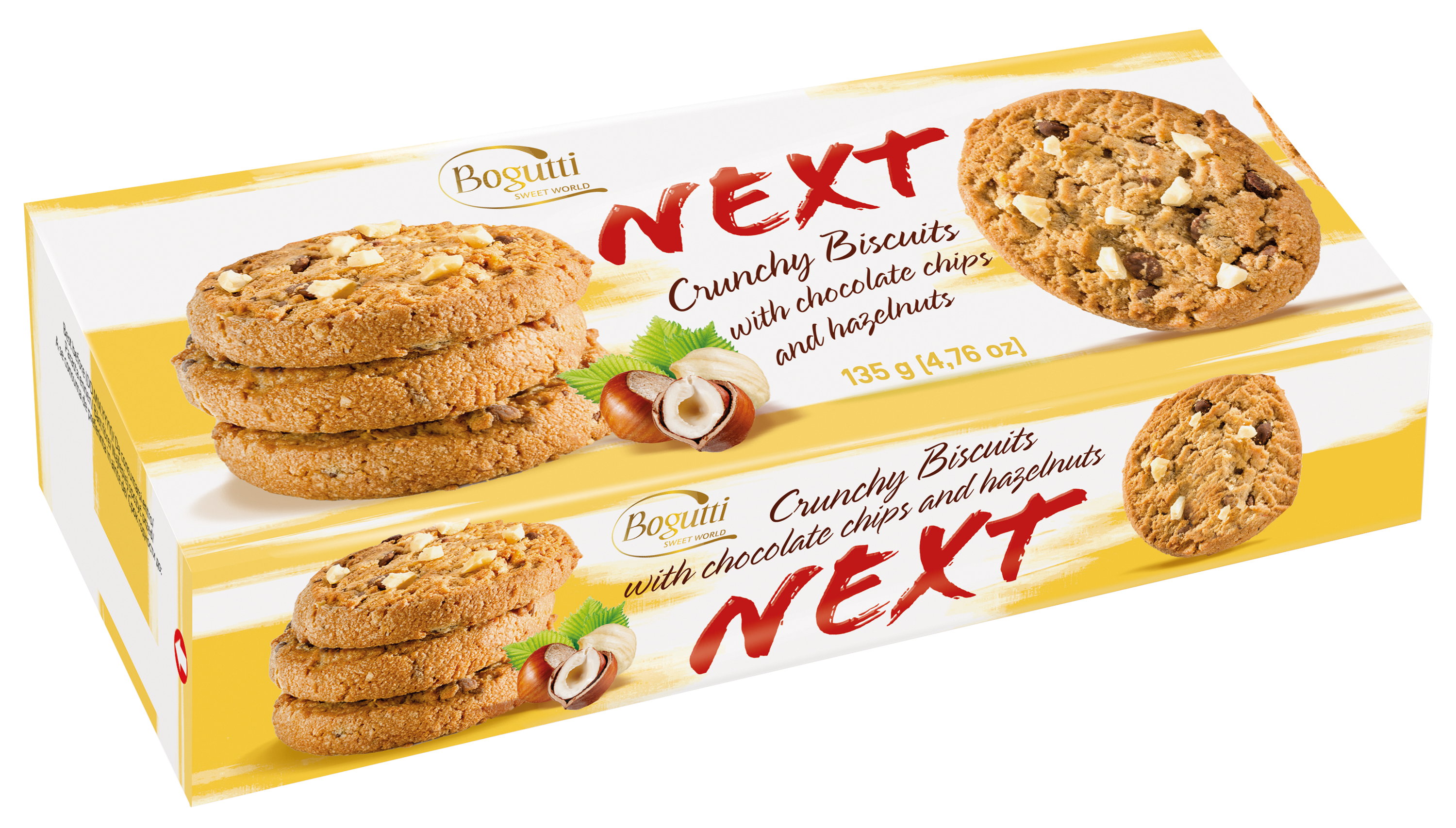 NEXT – Пісочне печиво з шоколадом та фундуком