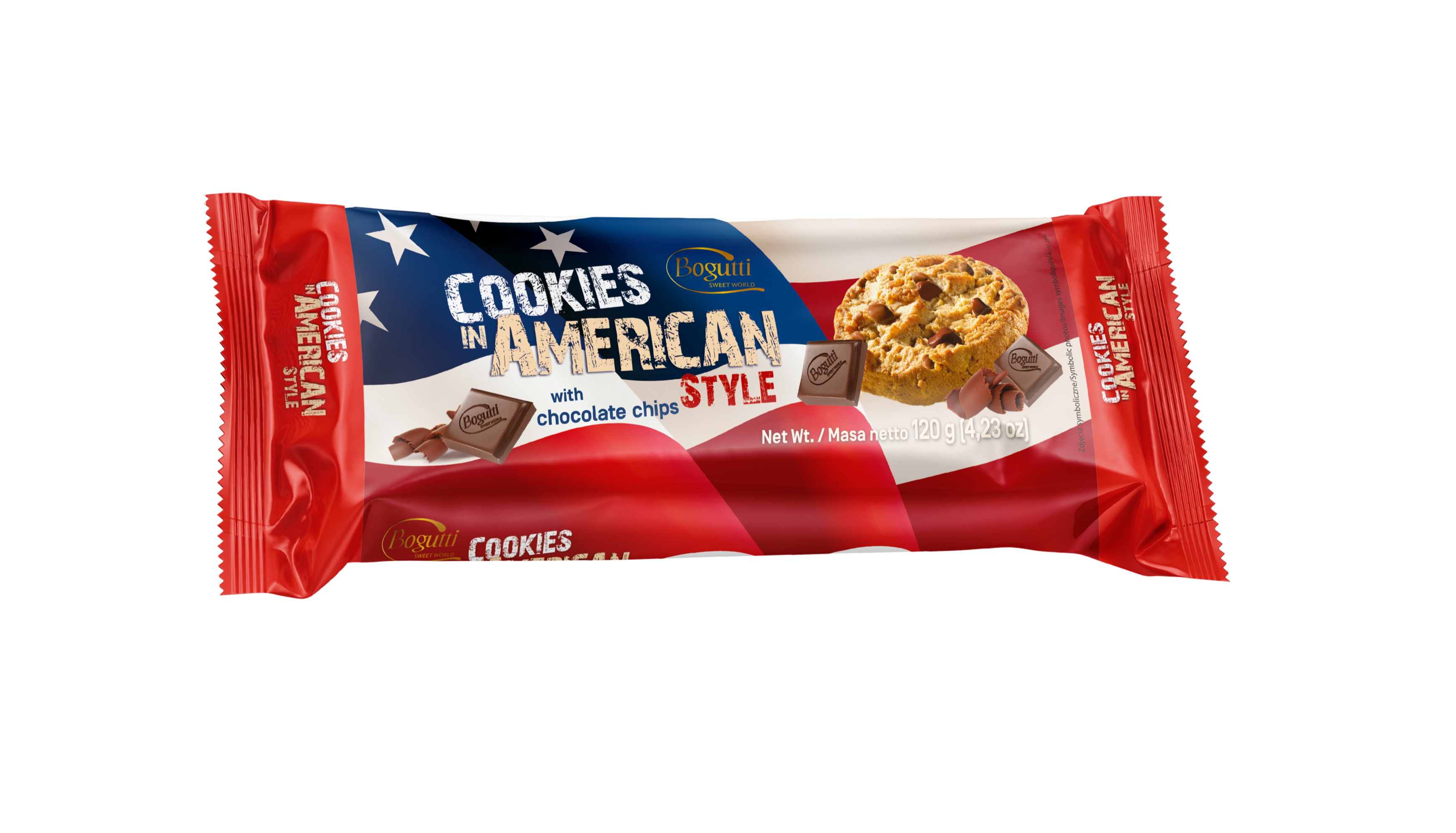 Cookies in American Style – Crunchy cookies with chocolate