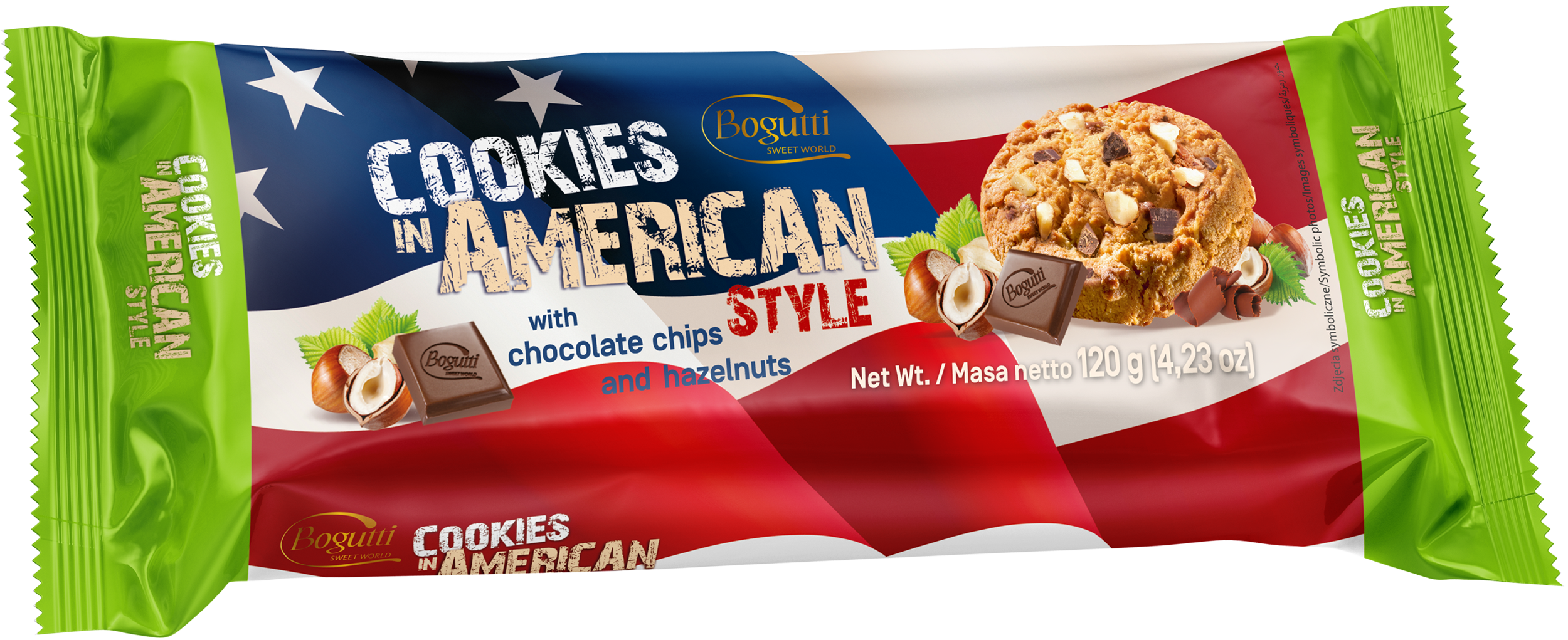 Cookies in American Style – Kruche ciasteczka z czekoladą i orzechami