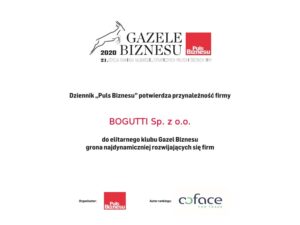 The Business Gazelle title for Bogutti