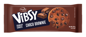 Ciastka posypane dropsami czekolady deserowej