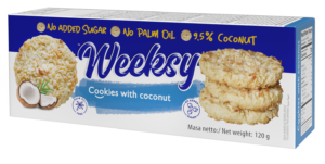 Кокосове печиво без додавання цукру та пальмової олії