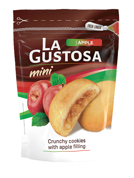 La Gustosa mini – Knusprige Kekse mit Apfelfüllung
