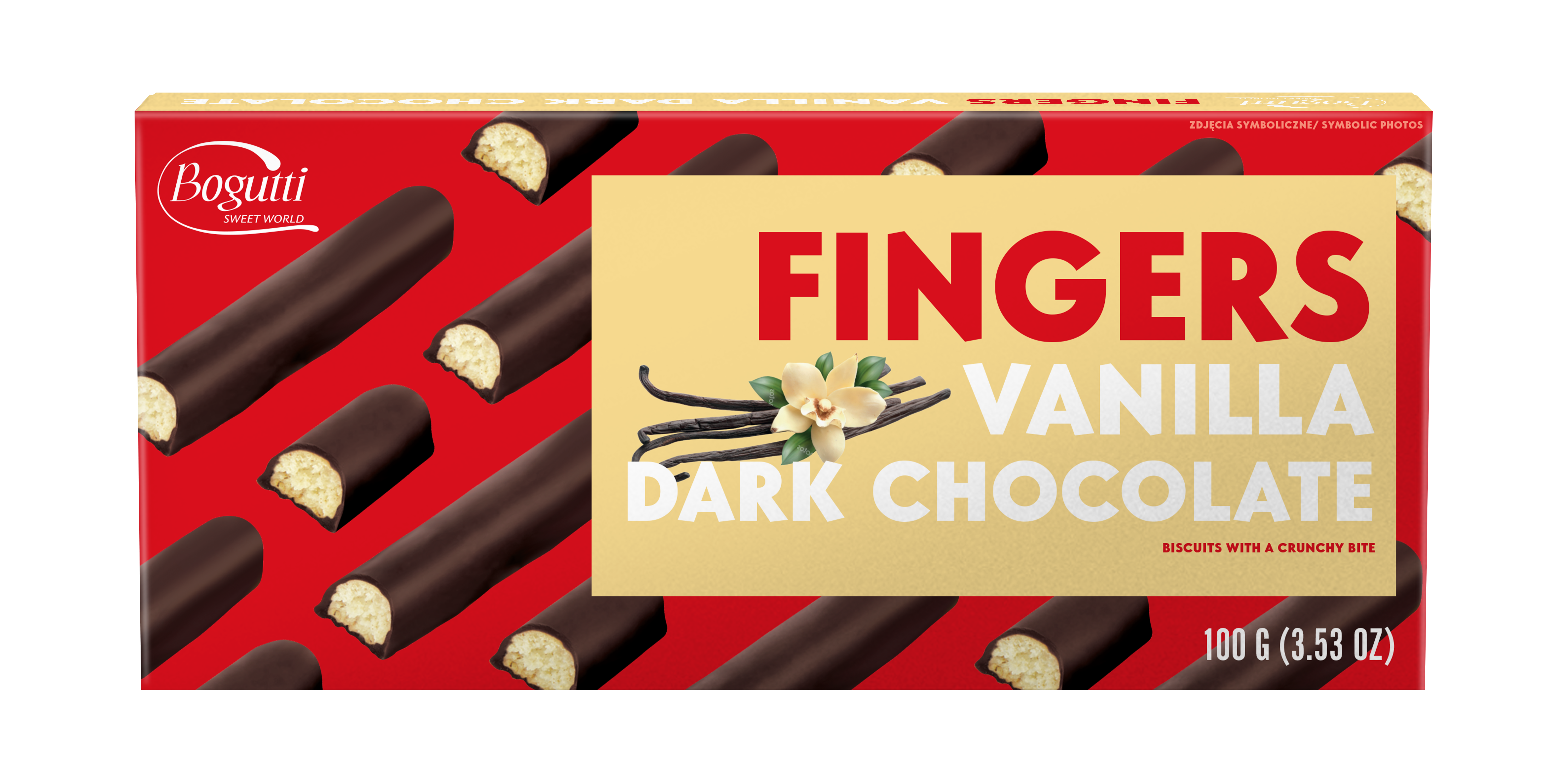 Fingers – Vanilla biscuits with cocoa coating