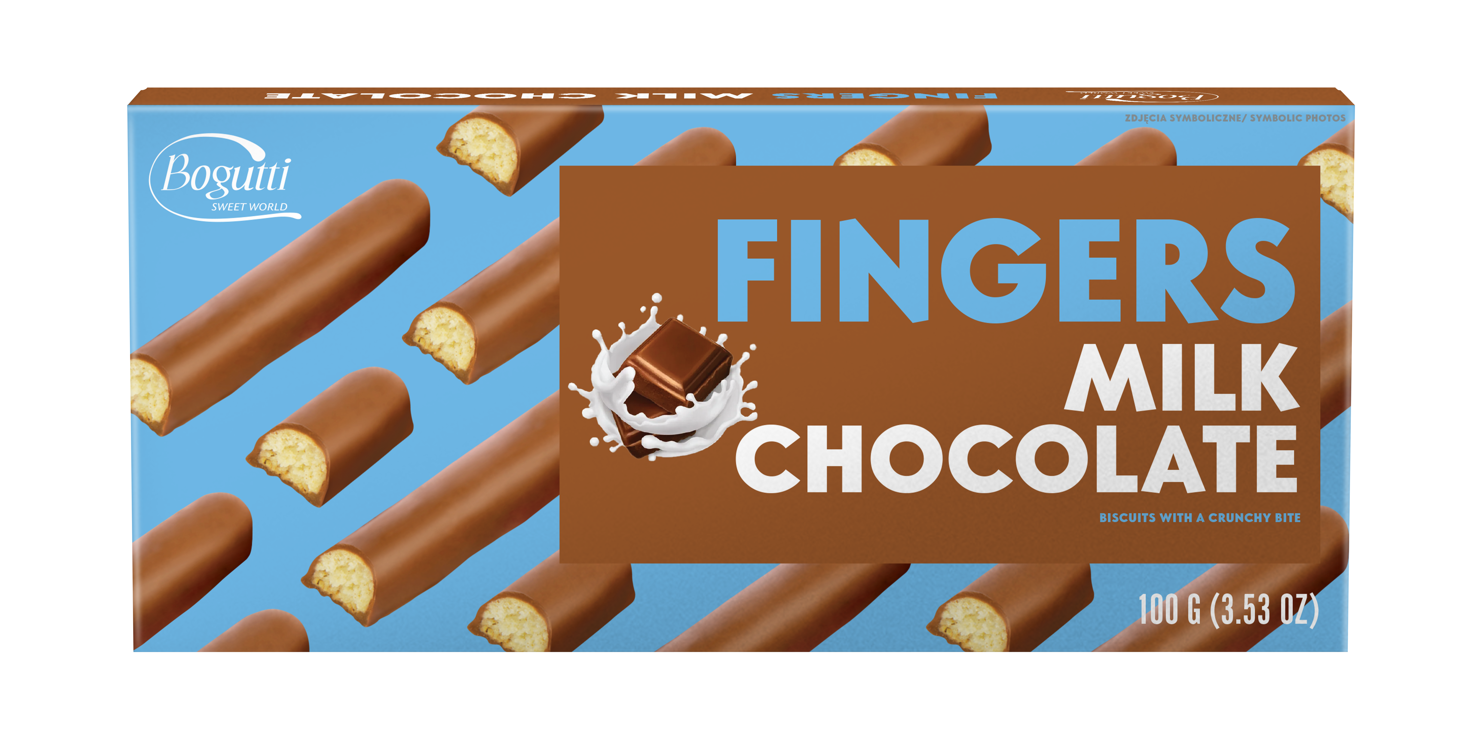 Fingers – Biscuits with milk coating