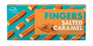 Herbatniki w polewie o smaku słonego karmelu