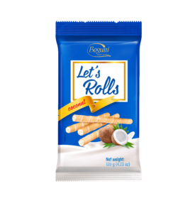 Вафельні трубoчки з кокосовий кремом