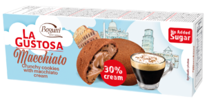 La Gustosa – Crunchy cookies with macchiato cream no added sugar
