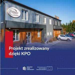 Bogutti zrealizowało projekt w ramach KPO