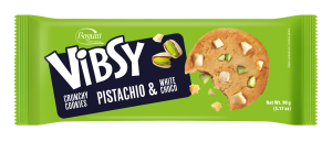 Ciastka z kawałkami białej czekolady i pistacjami